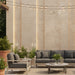 Travertino outdoor porcelain tile cut sample TILEJOB.CO.UK