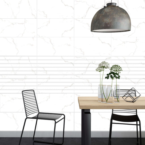 Carrara Decor white gloss 30x60cm All tiles TILEJOB