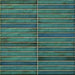 Deco Lingot Blue Vintage cut sample TILEJOB.CO.UK