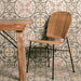 Livada yellow vitrified ceramic tiles cut sample TILEJOB.CO.UK