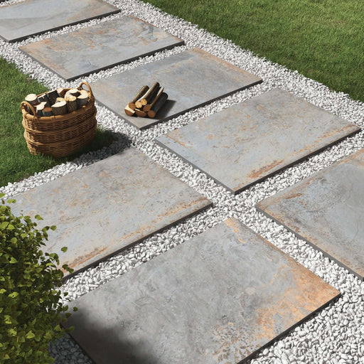 Ripon Stone Ash outdoor porcelain tiles 60x90x2cm All tiles TILEJOB
