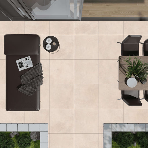 Cementino beige tiles 60x60cm, 30x60cm TILEJOB