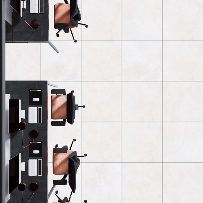 Cementino blanco tiles 60x60cm, 30x60cm Tilejob