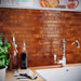 Perugia Vecchia honey crackle glazed ceramic tiles cut sample TILEJOB.CO.UK