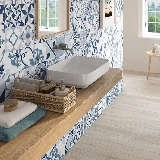 Lumier Blue Taco Matt Tile 165x165mm All tiles TILEJOB