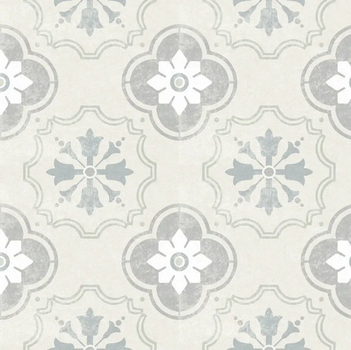 Mint grey matt porcelain cut sample TILEJOB.CO.UK