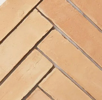 Casa verde Handmade Terracotta 10x30 cut sample TILEJOB.CO.UK