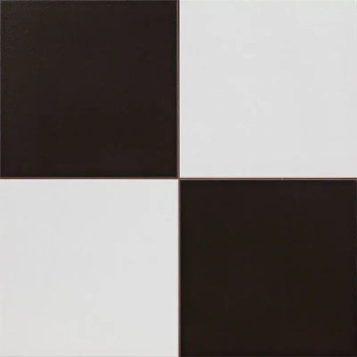 Blanconero Black and White Mix porcelain 20x20cm TILEJOB