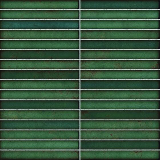 Deco Lingot Mint Vintage cut sample TILEJOB.CO.UK
