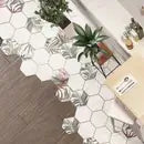 Foresta Blanco Hexagon 23x27cm All tiles TILEJOB