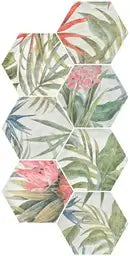 Foresta Blanco Hexagon 23x27cm All tiles TILEJOB