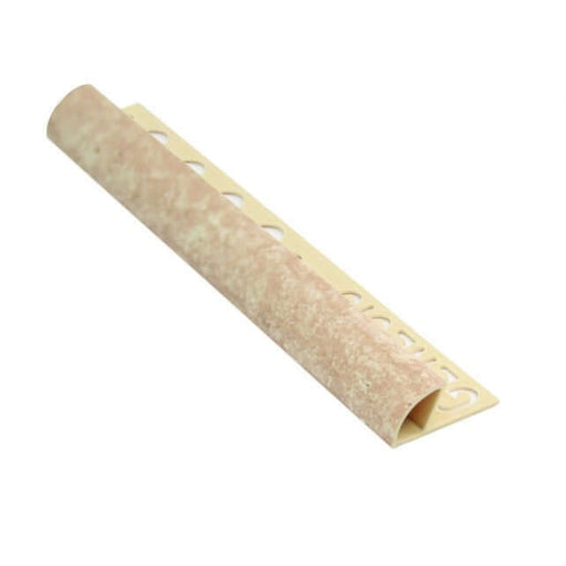 8mm Roman Marble Pvc Round Edge 2.5m Trims TILEJOB