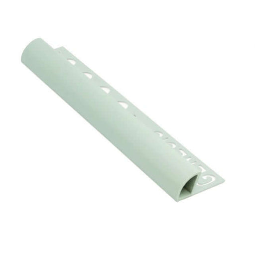 8mm Gray Trim Pvc Round Edge 2.5m TILEJOB