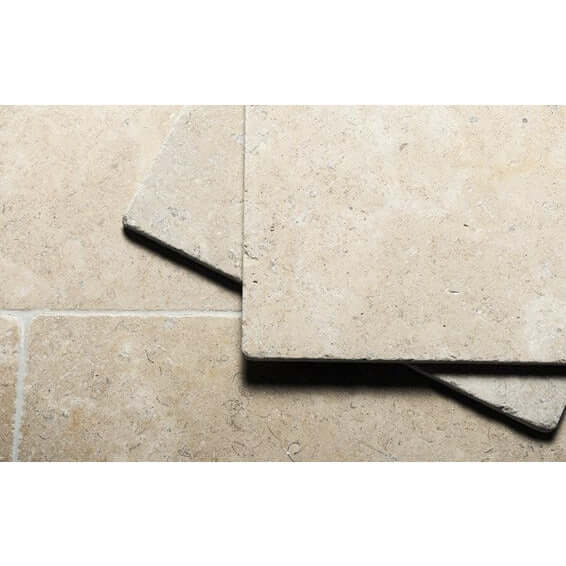 Old Castle Fossil Tumbled Limestone 40x60cm 15mm All tiles TILEJOB
